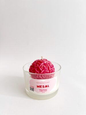 ROSE SPHERE IN A JAR