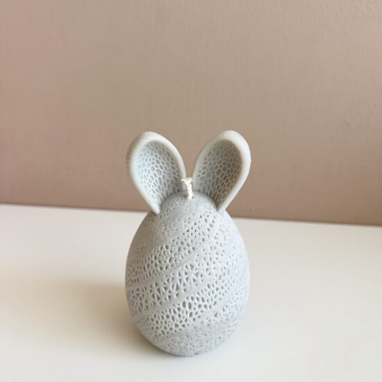 GEO BUNNY CANDLE